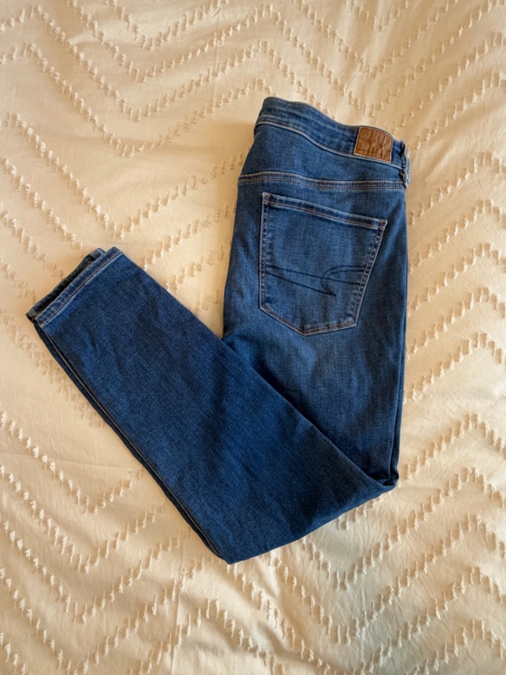 Women’s Skinny Dark Blue Jeans